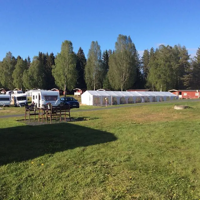 Gressplen på Støa Camping